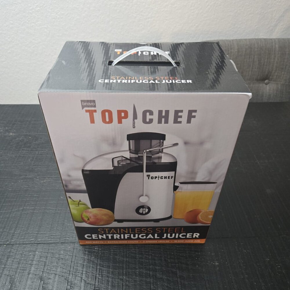 TOP CHEF Centrifugal Juicer, by Bravo. 6 pcs.